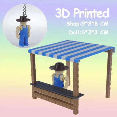 Roblox Toy Raccoon Grow A Garden Móc khóa Bunny Dragon Corrupted Kitsune Griffn Dragonfly Mô hình in 3D 52