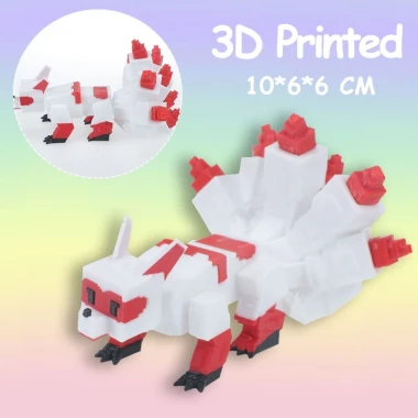 Roblox Toy Raccoon Grow A Garden Móc khóa Bunny Dragon Corrupted Kitsune Griffn Dragonfly Mô hình in 3D 64
