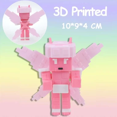 Roblox Toy Raccoon Grow A Garden Móc khóa Bunny Dragon Corrupted Kitsune Griffn Dragonfly Mô hình in 3D 71