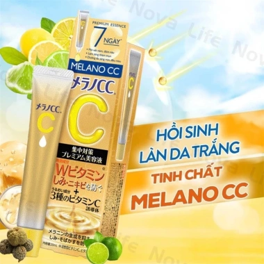 Rohto CC Premium Serum Thâm Nám 20ml - Vitamin C ổn định, giảm thâm, tàn nhang, chỉ 133k