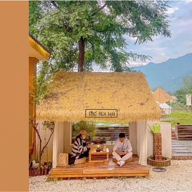 Rơm giả lợp mái chống nóng chống cháy giá rẻ - Cỏ rơm decor trang trí 1m x 20m chỉ 115k 7
