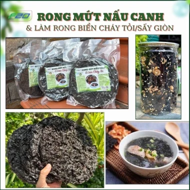 Rong Biển Nấu Canh Khô - Giảm 18% - Rong Mứt Tươi Ngon Dùng Làm Rong Ăn Liền 35k 5