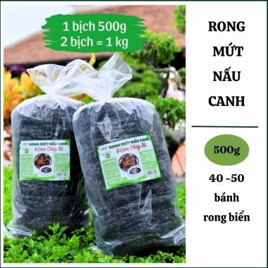 Rong Biển Nấu Canh Khô - Giảm 18% - Rong Mứt Tươi Ngon Dùng Làm Rong Ăn Liền 35k 12
