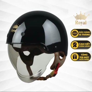 Royal M239 - Mũ nửa đầu kính âm chính hãng Royal - Đồ Phượt Hà Nội Bảo Hành Chính hãng 11