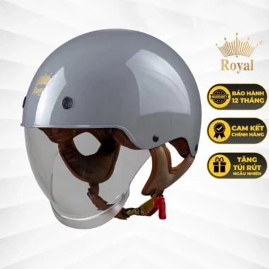 Royal M239 - Mũ nửa đầu kính âm chính hãng Royal - Đồ Phượt Hà Nội Bảo Hành Chính hãng 13