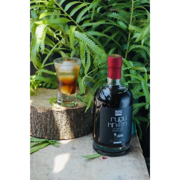 Hình ảnh sản phẩm Rượu Khóm GREENFARM 500ml nước khóm lên men tự nhiên vị ngọt nồng độ 8% giá 199.500
