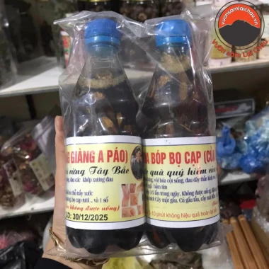 Rượu thuốc xoa bóp bọ cạp Sapa gia truyền của ông Giàng A Páo, Dầu xoa bóp dùng cho đau nhức xương khớp, đau lưng 7 Rượu thuốc xoa bóp bọ cạp Sapa gia truyền của ông Giàng A Páo, Dầu xoa bóp dùng cho đau nhức xương khớp, đau lưng 7