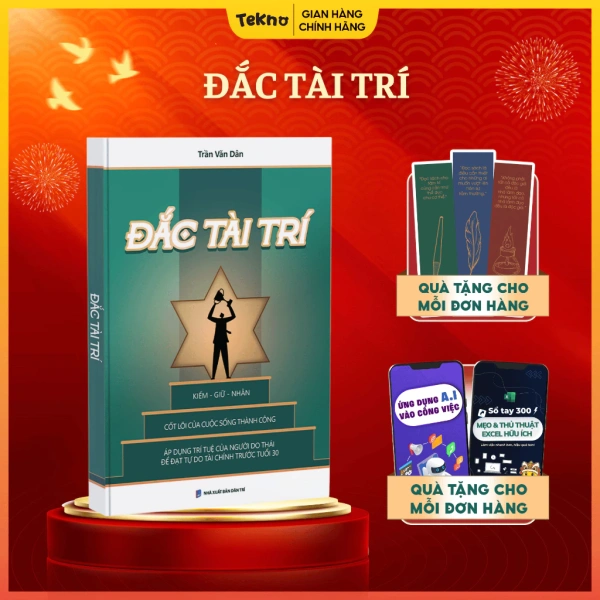 Hình ảnh sản phẩm Sách Đắc Tài Trí - Bí quyết tăng thu nhập, phát triển tư duy, giá ưu đãi 155k - Dân Trí