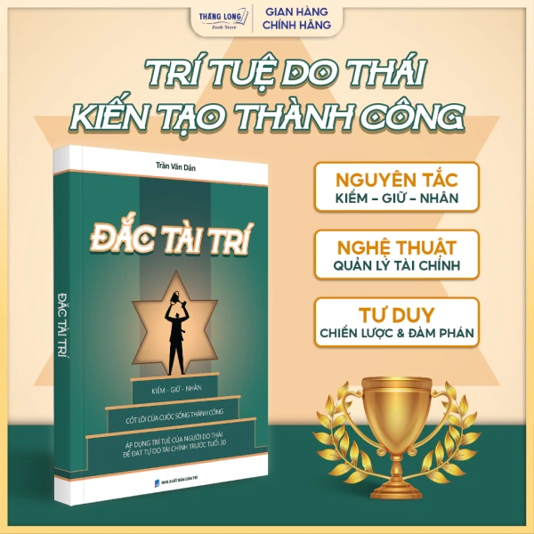 Hình ảnh sản phẩm Sách Đắc Tài Trí - Bí quyết tăng thu nhập, phát triển tư duy, giá ưu đãi 155k - Dân Trí