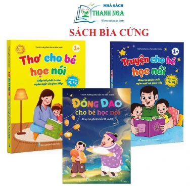 Sách Đồng Dao Thơ Truyện Cho Bé Học Nói Phát Triển IQ EQ Bìa Cứng Giá Tốt 2 Sách Đồng Dao Thơ Truyện Cho Bé Học Nói Phát Triển IQ EQ Bìa Cứng Giá Tốt 2