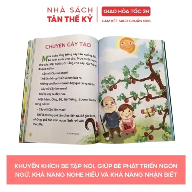 Sách Đồng Dao Thơ Truyện Cho Bé Phát Triển Ngôn Ngữ Tập Nói Giá Tốt 35000đ 4