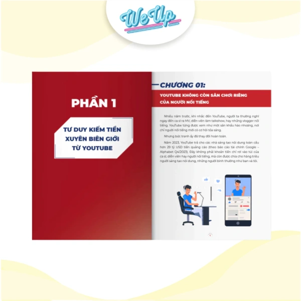 Hình ảnh sản phẩm Sách Hướng Dẫn Kiếm Tiền Youtube Xuyên Giới - Từ 0 Đến 6 Chữ Số, Giá 159.000 VND