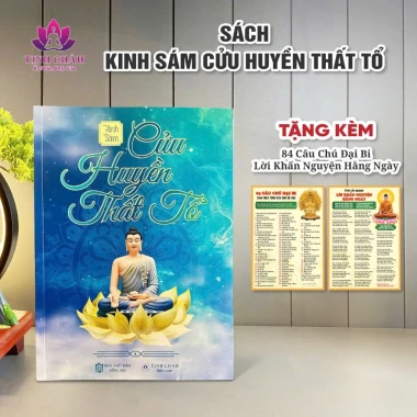 Sách Kinh Sám Cửu Huyền Thất Tổ A4 Tặng Lời Khấn Nguyện Chú Đại Bi Giá Cực Mềm 55.000₫ 2
