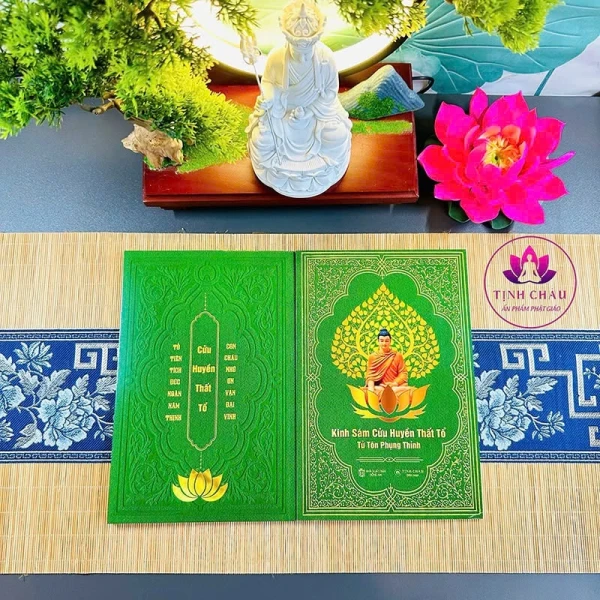Hình ảnh sản phẩm Sách Kinh Sám Cửu Huyền Thất Tổ A4 Tặng Lời Khấn Nguyện Chú Đại Bi Giá Cực Mềm 55.000₫
