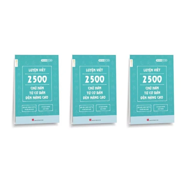 Hình ảnh sản phẩm Sách Luyện Viết Chữ Hán 2500 Từ Cơ Bản Đến Nâng Cao Giá Cực Sốc 35.000Đ - NHT Books