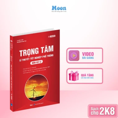 Sách Ôn Thi THPT Quốc Gia Môn Vật Lý - Moonbook THCS Giảm 20% - Luyện Thi Đánh Giá Năng Lực Giá Rẻ 2 Sách Ôn Thi THPT Quốc Gia Môn Vật Lý - Moonbook THCS Giảm 20% - Luyện Thi Đánh Giá Năng Lực Giá Rẻ 2