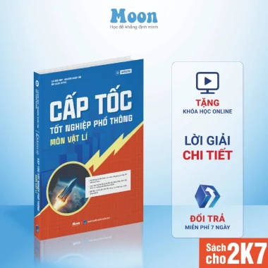 Sách Ôn Thi THPT Quốc Gia Môn Vật Lý - Moonbook THCS Giảm 20% - Luyện Thi Đánh Giá Năng Lực Giá Rẻ 7 Sách Ôn Thi THPT Quốc Gia Môn Vật Lý - Moonbook THCS Giảm 20% - Luyện Thi Đánh Giá Năng Lực Giá Rẻ 7
