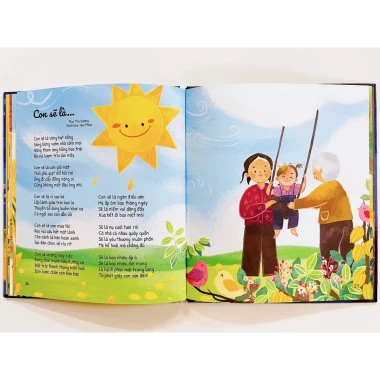Sách Thơ Thai Giáo Cho Mẹ Bầu - Cuốn Dành Tặng Riêng Con Bìa Cứng Giá Chỉ 79k 7