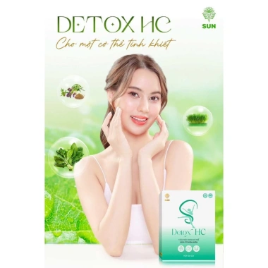 Sản Phẩm Bảo Vệ Sức Khỏe Detox_HC Chính Hãng S.U.N Giúp Đào Thải Thanh Lọc Cơ Thể Tăng Sức Đề Kháng 1 Hộp Sử Dụng 20Ngày 5