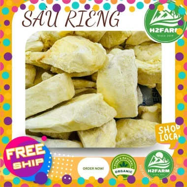 Sầu Riêng Sấy Thăng Hoa Đà Lạt - Giảm Giá Còn 99k - Ăn Vặt Thơm Ngon Tiện Lợi H2farm 3 Sầu Riêng Sấy Thăng Hoa Đà Lạt - Giảm Giá Còn 99k - Ăn Vặt Thơm Ngon Tiện Lợi H2farm 3