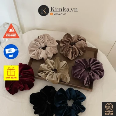 Scrunchies Nhung Hàn Quốc Chun Tóc Tiểu Thư Giá Rẻ Chỉ 37050đ - Chun Buộc Tóc Cao Cấp 2 Scrunchies Nhung Hàn Quốc Chun Tóc Tiểu Thư Giá Rẻ Chỉ 37050đ - Chun Buộc Tóc Cao Cấp 2