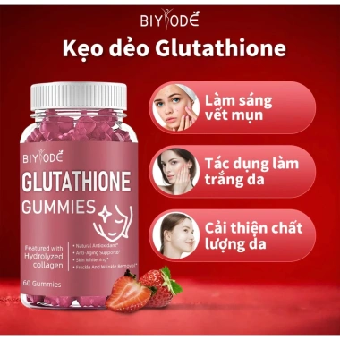 Seal Tết Lớn Kẹo Dẻo Glutathione Gummies Mịn Trắng Da, Bổ Vitamin C và Collagen 2