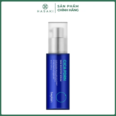 Serum Beplain Rau Má PDRN 30ml – Phục hồi, cấp ẩm, căng bóng da, Cica Booster chính hãng