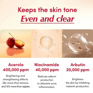 Serum EQQUALBERRY Vitamin C 30ml Dưỡng Sáng Giảm Thâm Nám Bảo Vệ Da 365.500 VND