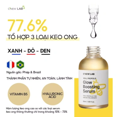 Serum Keo Ong C NEW LAB 50ml Dưỡng ẩm, làm dịu, tái tạo, da căng bóng sáng, chỉ 435k