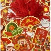 Sét 100 thẻ treo Đào Quất Tết 2.026 mix mẫu - Tặng dây, Giá ưu đãi 32.200
