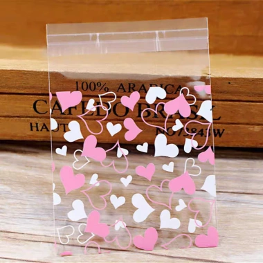 Set 100 Túi đựng bánh cookie, bánh quy, trà hoa - Đan miệng đa kích thước, giảm còn 18.640