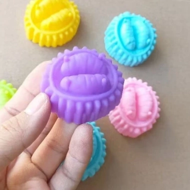 sét 20 khuôn silicon sầu riêng 5cm làm khúc bạch trà sữa, thạch rau câu, trang trí bánh sinh nhật 2