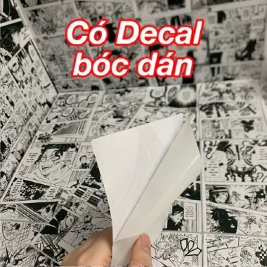 Set 20/50/100 Tờ Mangawall Dán Tường Anime One Piece Keo Sẵn, Trang Trí Phòng AnimeX Giảm còn 15.000