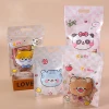 Set 50 túi zip miệng đựng bánh kẹo, trà hoa, họa tiết đa dạng 15.5x22.5x6 cm, giá 63.500 4