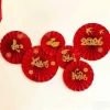 Set 6 Quạt Giấy Cờ Đỏ Sao Vàng Trang Trí Dịp Quốc Khánh. Phụ Kiện TRUNG THU 2025 Decor Cửa Kính, Quán Cafe, Phòng Khách 8