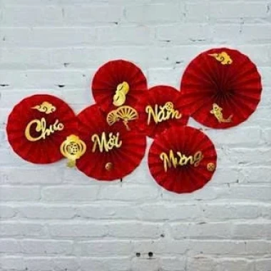 Set 6 Quạt Giấy Cờ Đỏ Sao Vàng Trang Trí Dịp Quốc Khánh. Phụ Kiện TRUNG THU 2025 Decor Cửa Kính, Quán Cafe, Phòng Khách 15 Set 6 Quạt Giấy Cờ Đỏ Sao Vàng Trang Trí Dịp Quốc Khánh. Phụ Kiện TRUNG THU 2025 Decor Cửa Kính, Quán Cafe, Phòng Khách 15