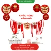 Set 6 Quạt Giấy Cờ Đỏ Sao Vàng Trang Trí Dịp Quốc Khánh. Phụ Kiện TRUNG THU 2025 Decor Cửa Kính, Quán Cafe, Phòng Khách 21