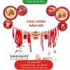 Set 6 Quạt Giấy Cờ Đỏ Sao Vàng Trang Trí Dịp Quốc Khánh. Phụ Kiện TRUNG THU 2025 Decor Cửa Kính, Quán Cafe, Phòng Khách 23