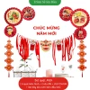 Set 6 Quạt Giấy Cờ Đỏ Sao Vàng Trang Trí Dịp Quốc Khánh. Phụ Kiện TRUNG THU 2025 Decor Cửa Kính, Quán Cafe, Phòng Khách 32