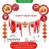 Set 6 Quạt Giấy Cờ Đỏ Sao Vàng Trang Trí Dịp Quốc Khánh. Phụ Kiện TRUNG THU 2025 Decor Cửa Kính, Quán Cafe, Phòng Khách 33