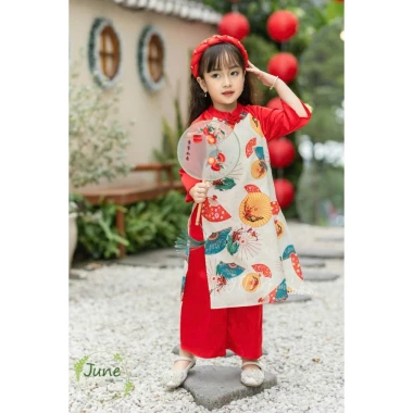 Set áo dài truyền thông Vạn Người Mê – Thiết kế thanh lịch, giá ưu đãi 245.000 4 Set áo dài truyền thông Vạn Người Mê – Thiết kế thanh lịch, giá ưu đãi 245.000 4