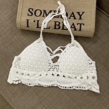 Sét Bikini Ren Đi Biển 3 Món Kín Đáo - Đồ Bơi Nữ Giá Rẻ 62100đ 11
