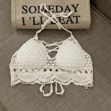 Sét Bikini Ren Đi Biển 3 Món Kín Đáo - Đồ Bơi Nữ Giá Rẻ 62100đ 12