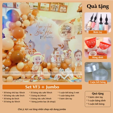Set Cổng Bóng Trang Trí Sinh Nhật, Đám Cưới, Tiệc Tùng - Giảm Giá 119000đ 10