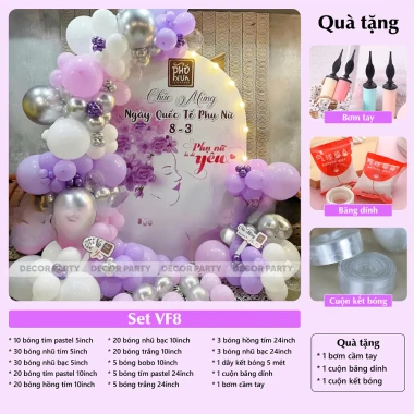 Set Cổng Bóng Trang Trí Sinh Nhật, Đám Cưới, Tiệc Tùng - Giảm Giá 119000đ 15