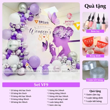 Set Cổng Bóng Trang Trí Sinh Nhật, Đám Cưới, Tiệc Tùng - Giảm Giá 119000đ 16