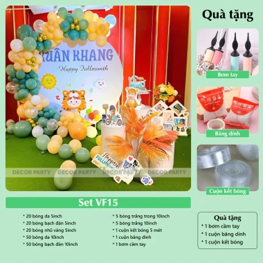 Set Cổng Bóng Trang Trí Sinh Nhật, Đám Cưới, Tiệc Tùng - Giảm Giá 119000đ 22