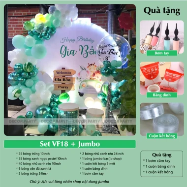 Set Cổng Bóng Trang Trí Sinh Nhật, Đám Cưới, Tiệc Tùng - Giảm Giá 119000đ 25