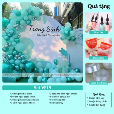 Set Cổng Bóng Trang Trí Sinh Nhật, Đám Cưới, Tiệc Tùng - Giảm Giá 119000đ 26