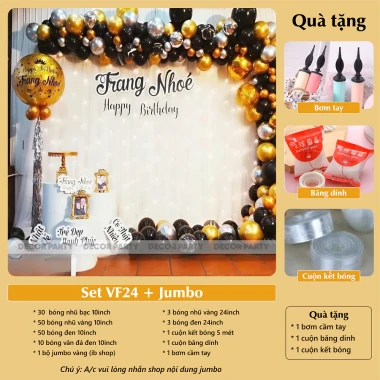 Set Cổng Bóng Trang Trí Sinh Nhật, Đám Cưới, Tiệc Tùng - Giảm Giá 119000đ 31